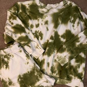 Free People Tye Dye Comfy Set